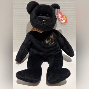 Vintage Original Ty Beanie Baby The End Bear RARE With 4 ERRORS! Rare